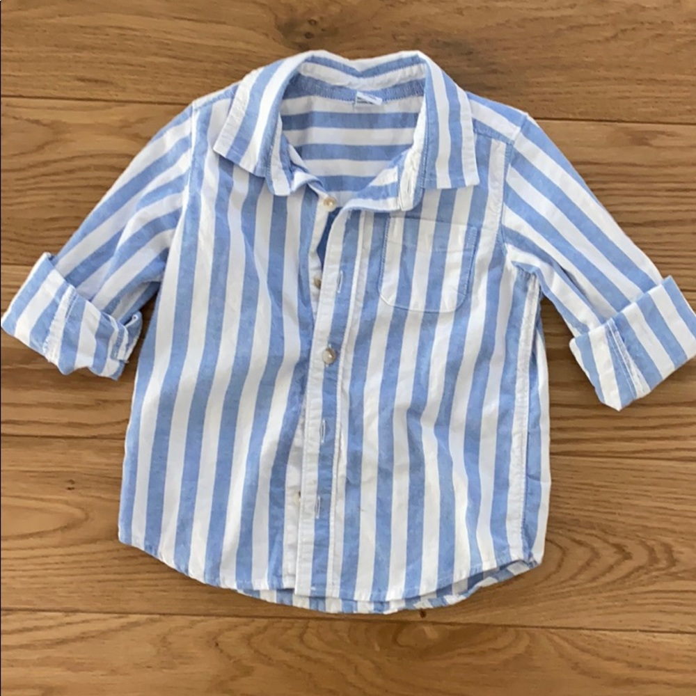 Old navy stripe button up